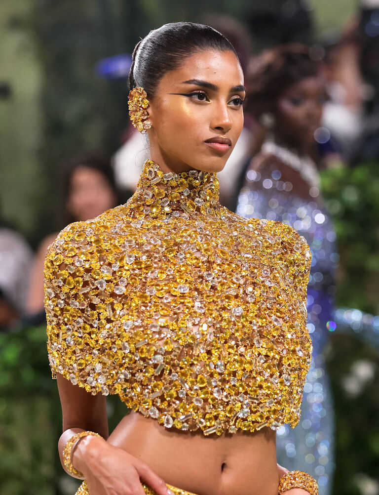 swarovski imaanhammam metgala swarovski imaanhammam metgala