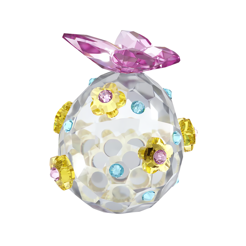 swarovski قطعة زينة على شكل بيضة idyllia، مجموعة annual edition 2026