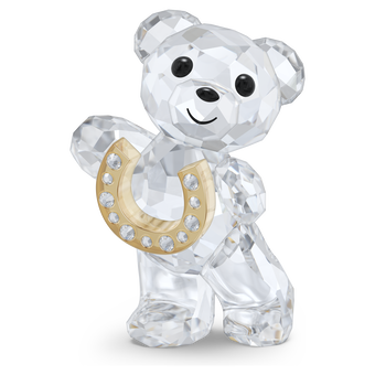 swarovski مجسم lucky horseshoe، مجموعة kris bear