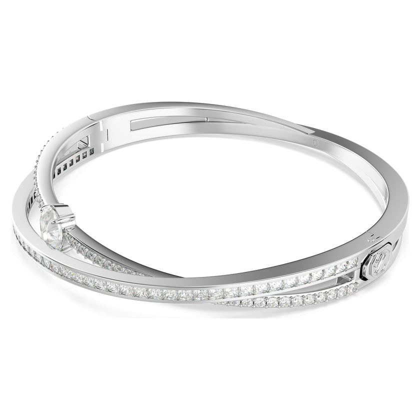 swarovski سوار hyperbola، قطع متنوع، لون أبيض، طلاء روديوم