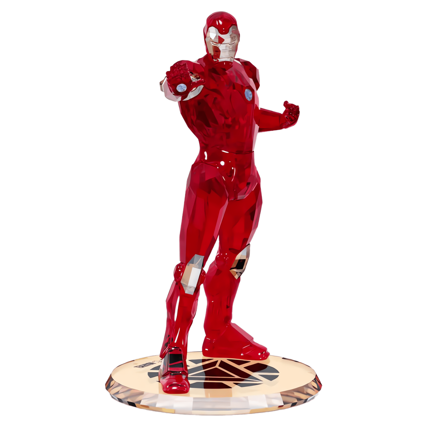 swarovski مجسم iron man، مجموعة marvel