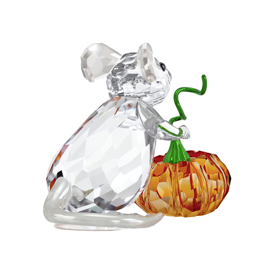 swarovski idyllia، زينة شكل فأر وقرع