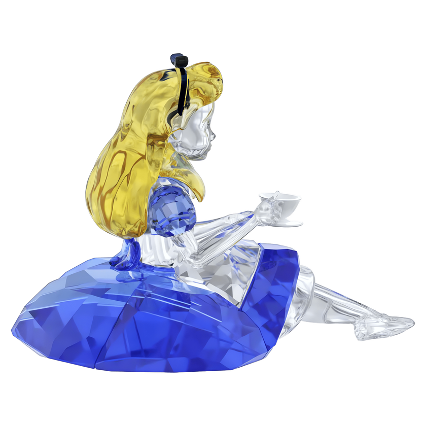 swarovski مجسم أليس من alice in wonderland