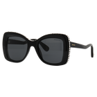 swarovski sunglasses  butterfly shape  sk6062u  brown