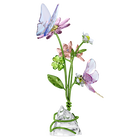 قطعة زينة على شكل فراشة وزهور من مجموعة Idyllia