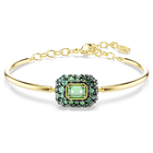 swarovski سوار sublima، قطع مُثَمَّن، لون أخضر، لمسة نهائية من الذهب عيار 18 قيراط