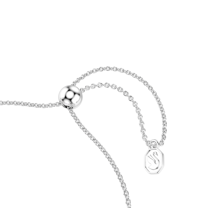 swarovski سوار matrix tennis، قطع مستدير متدرج، ألوان متعددة، طلاء روديوم