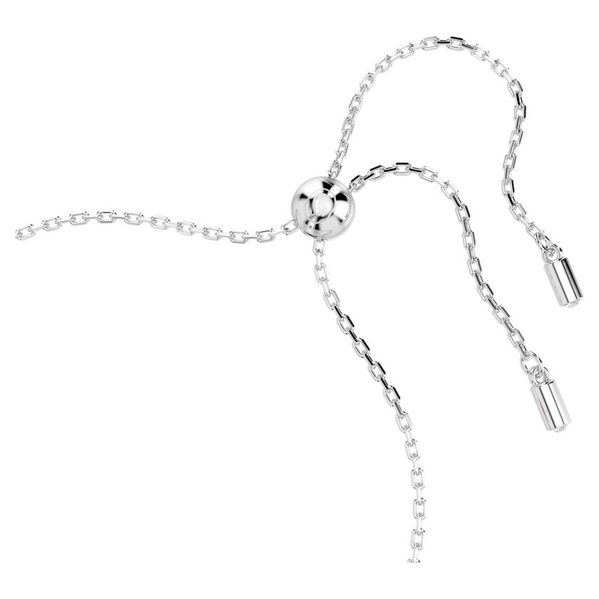 swarovski سوار birthstone، قطع مربع، january، لون أحمر، طلاء روديوم