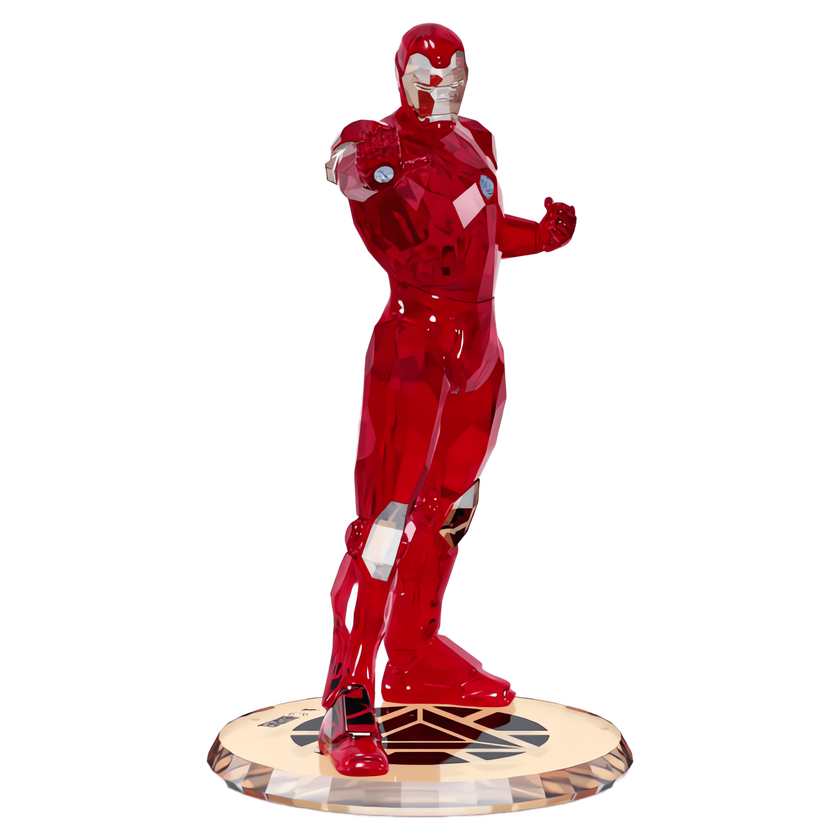 swarovski مجسم iron man، مجموعة marvel