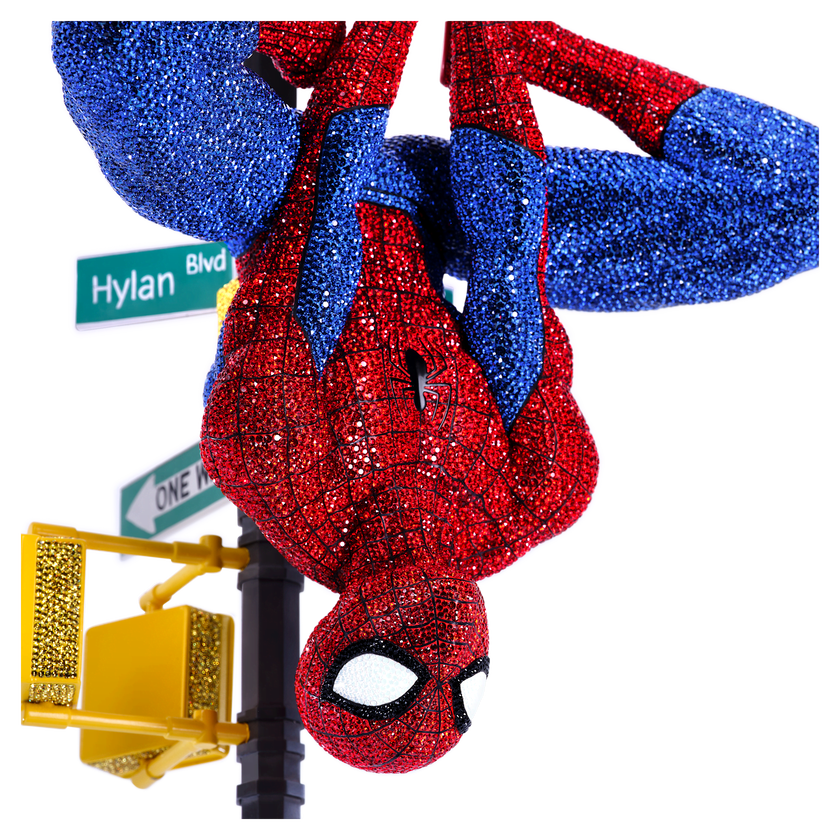 swarovski مجسم spider man، مجموعة marvel، إصدار محدود، حجم كبير