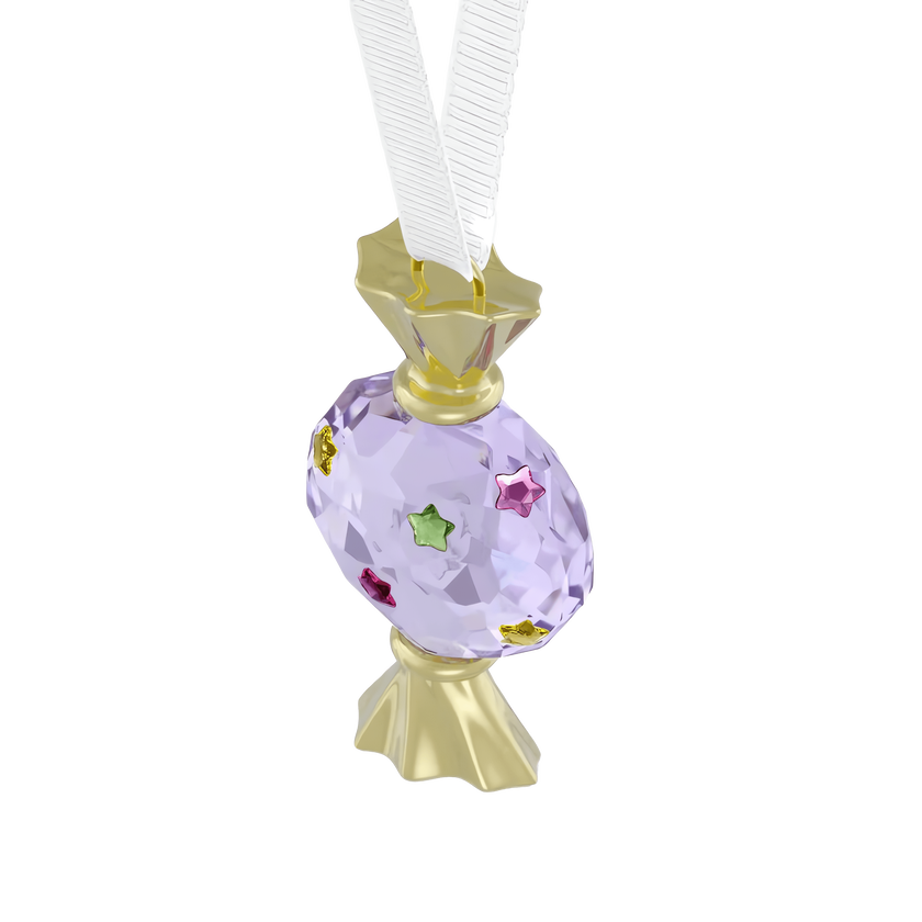 swarovski زينة شكل حلوى holiday cheers dulcis، لون بنفسجي