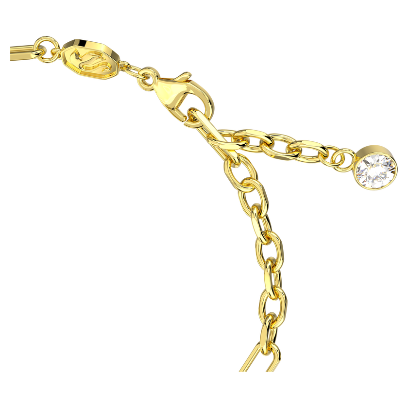 swarovski سوار zodiac، virgo، لون ذهبي، طلاء بلون ذهبي