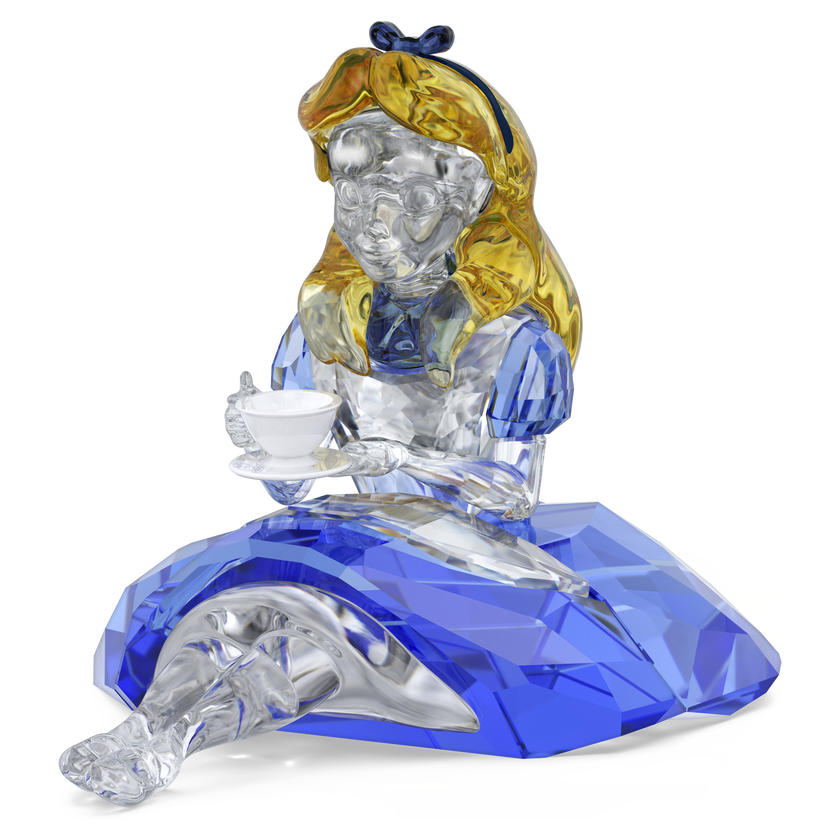 swarovski مجسم أليس من alice in wonderland