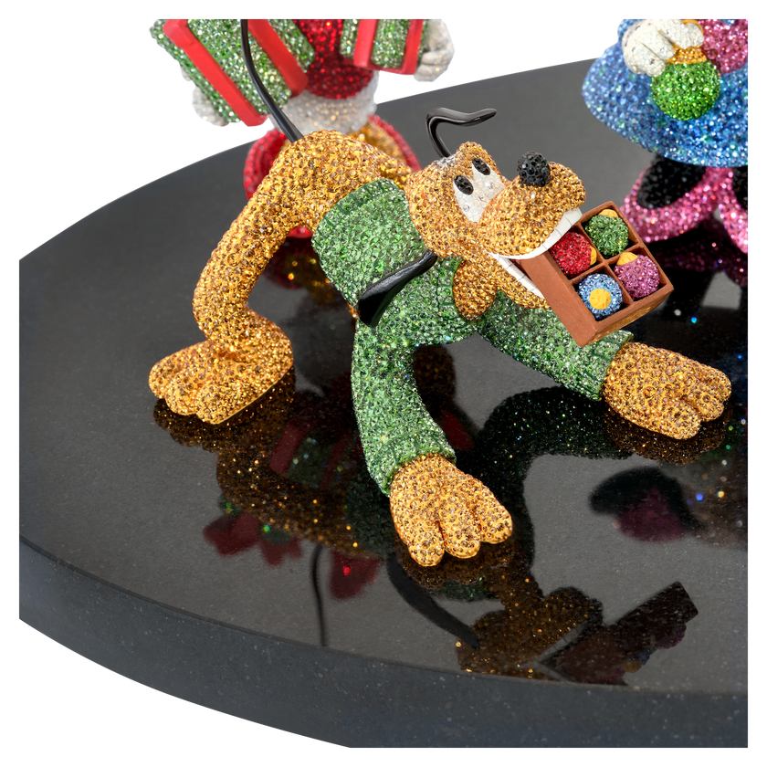 swarovski قطعة زينة holiday cheer محدودة الإصدار من مجموعة disney 100