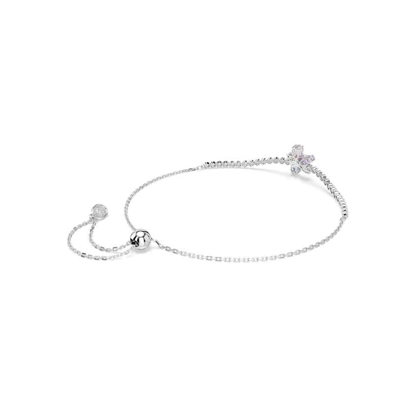 سوار ariana grande x swarovski، قطع متنوع، شكل زهرة، ألوان متعددة، طلاء روديوم