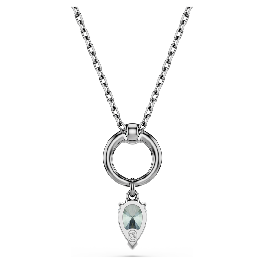 swarovski قلادة mesmera، قطع متنوع، لون رمادي، طلاء روثينيوم