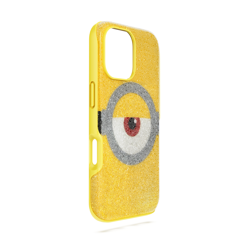 swarovski high smartphone case  minions  iphone  17  yellow