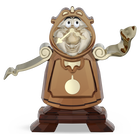 swarovski مجسم شخصية cogsworth، مجموعة beauty and the beast