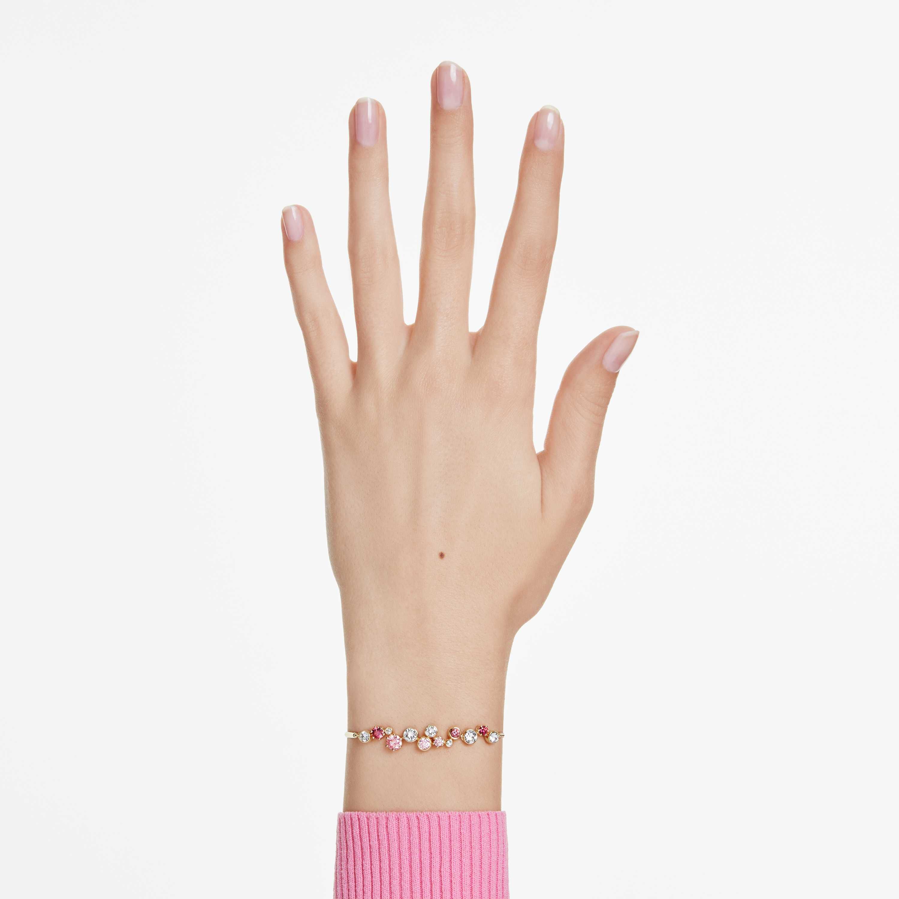 swarovski سوار constella، قطع متنوع، ألوان متعددة، طلاء باللون الذهبي