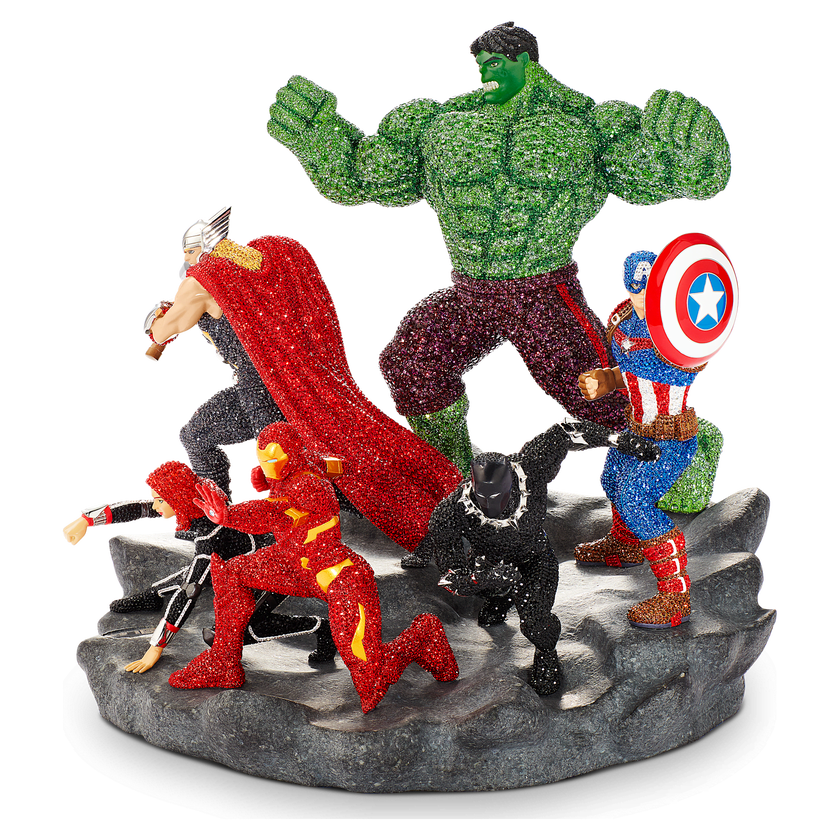 swarovski مجموعة marvel avengers ذات الإصدار المحدود