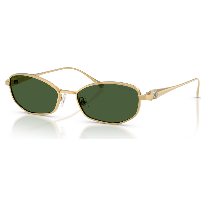 swarovski sunglasses  pillow shape  sk7042  green