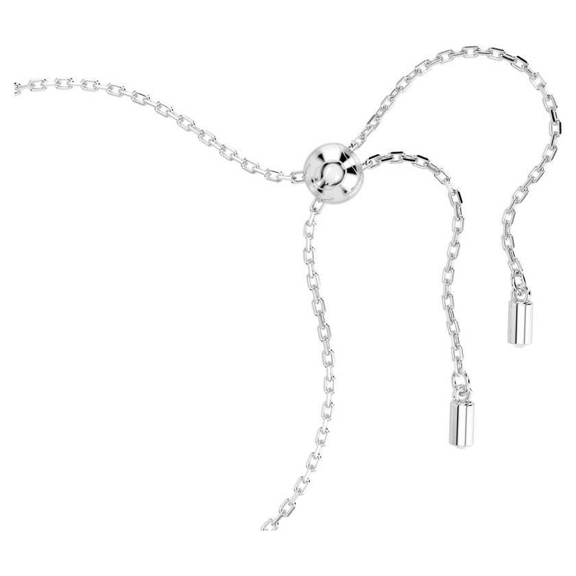 swarovski سوار birthstone، قطع مربع، august، لون أخضر، طلاء روديوم