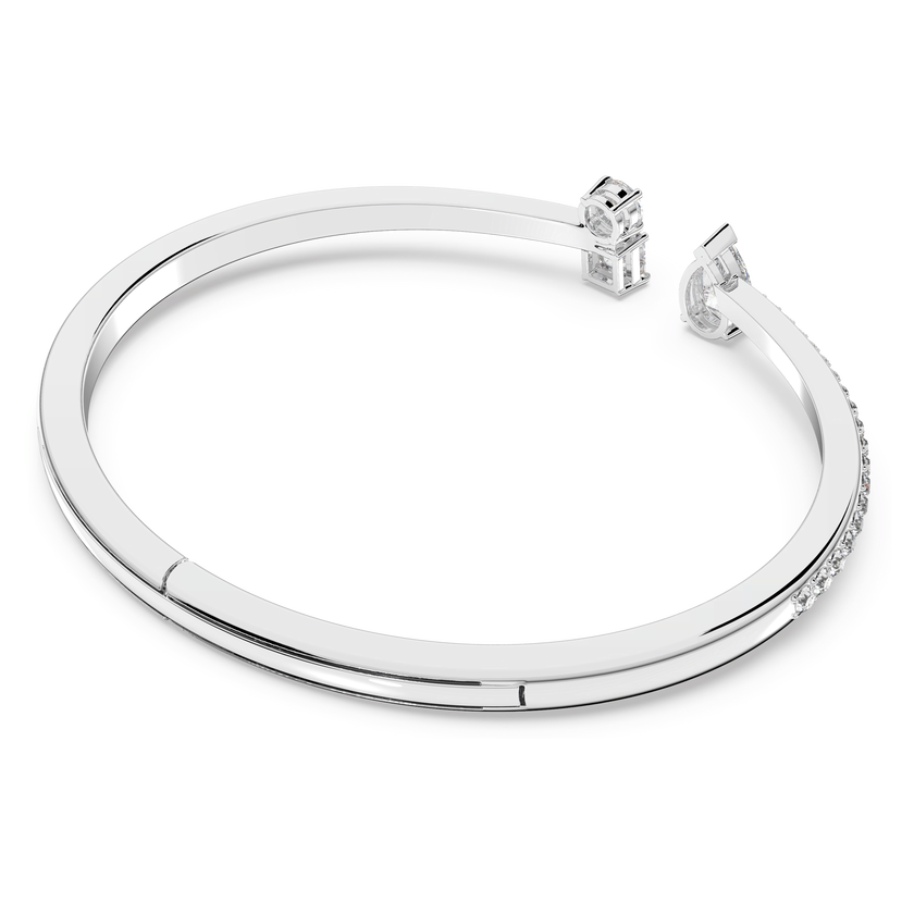 swarovski سوار mesmera، قطع مختلط، لون أبيض، طلاء روديوم