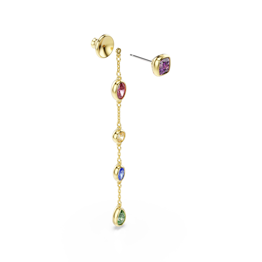 swarovski أقراط متدلية imber، قطع متنوع، ألوان متعددة، لمسة نهائية من الذهب عيار 18 قيراط