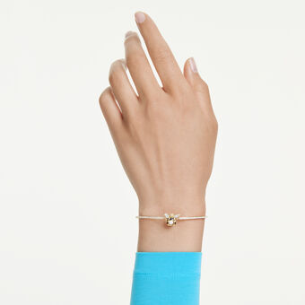 swarovski سوار idyllia، قطع متنوع، شكل نحلة، ألوان متعددة، طلاء باللون الذهبي