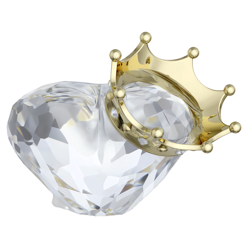 swarovski مجسم قلب مُتوَّج من مجموعة symbolica