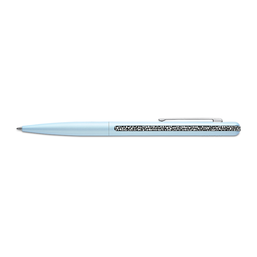 Buy Swarovski قلم حبر جاف Crystal Shimmer لون أزرق فاتح طلاء كروم 5595669