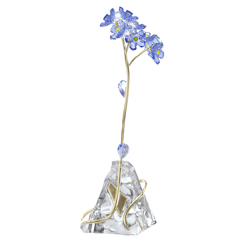 swarovski قطعة زينة على شكل باقة زهور لا تنساني من مجموعة florere