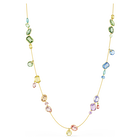 swarovski سلسلة gema، قطع متنوع، ألوان متعددة، طلاء باللون الذهبي