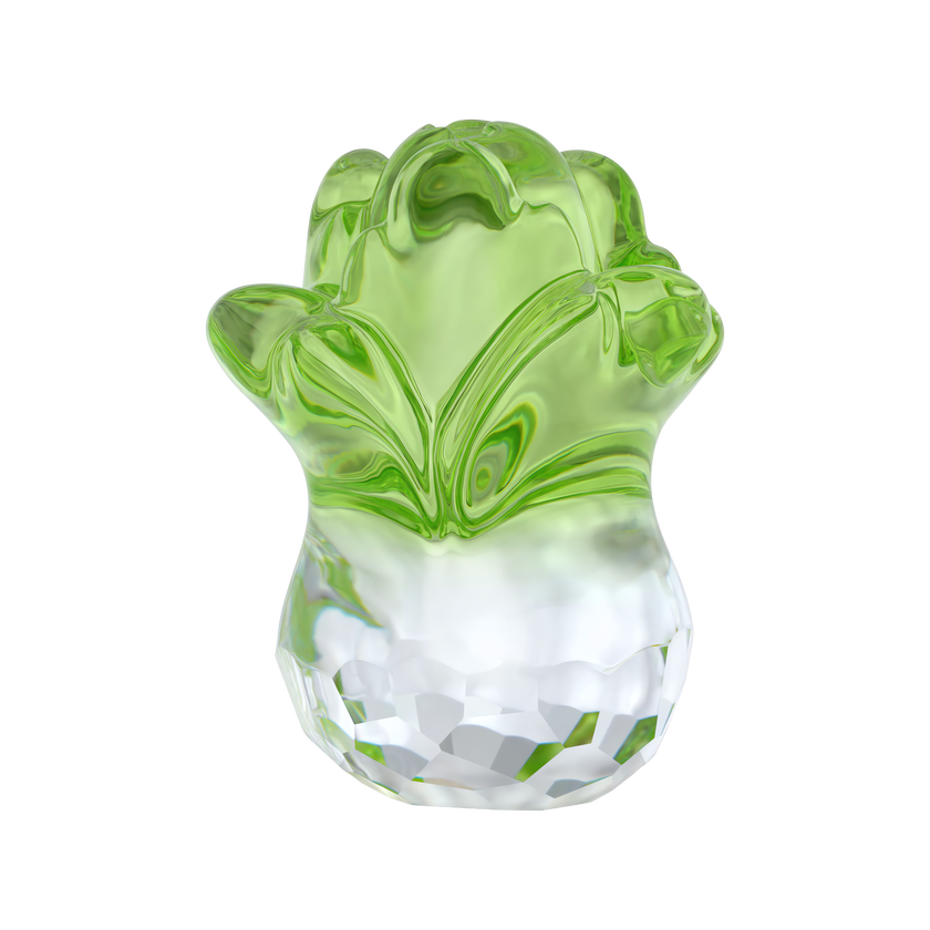 swarovski مجسم fortune cabbage، مجموعة asian symbols