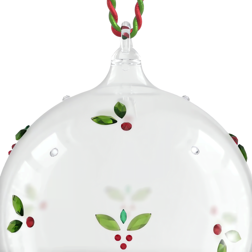 swarovski زينة شكل كرة الهدال holiday cheers