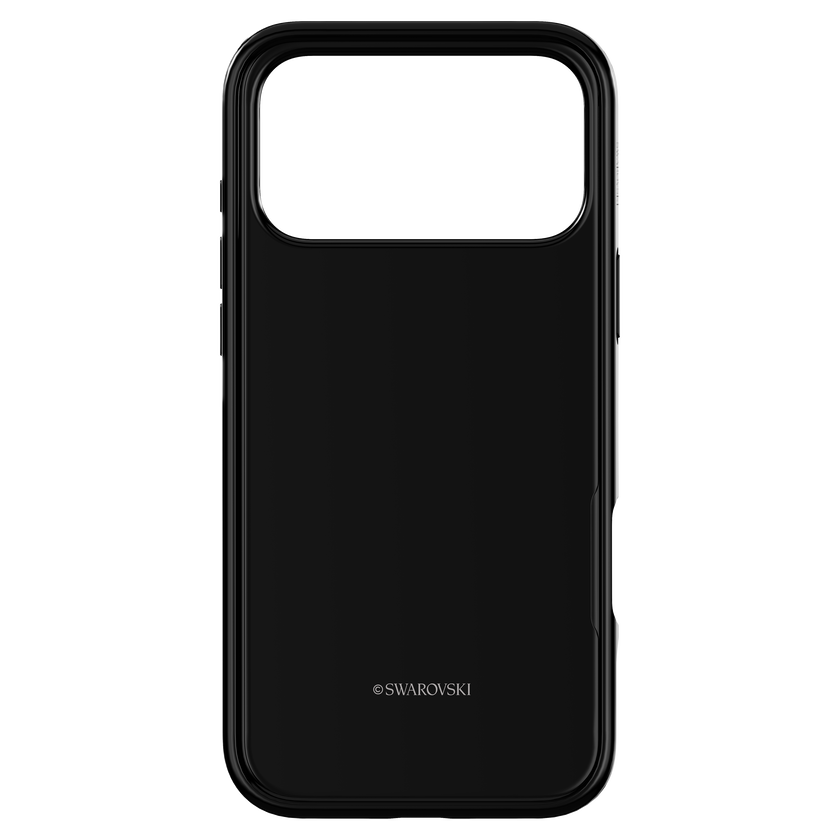 swarovski حافظة high للهاتف الذكي، iphone  17 pro max، لون أسود