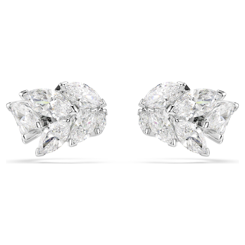 swarovski أساور الأذن mesmera، قطع ماركيز، لون أبيض، طلاء روديوم