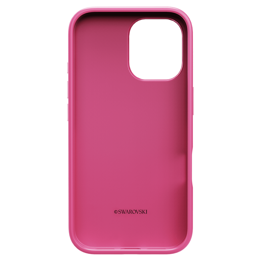 swarovski حافظة هاتف ذكي high، تدرج لوني، iphone  16، لون وردي