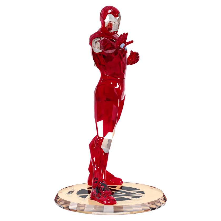 swarovski مجسم iron man، مجموعة marvel