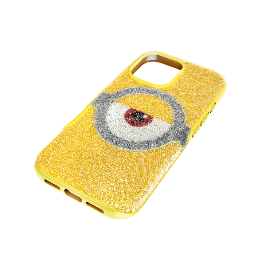 swarovski high smartphone case  minions  iphone  17  yellow