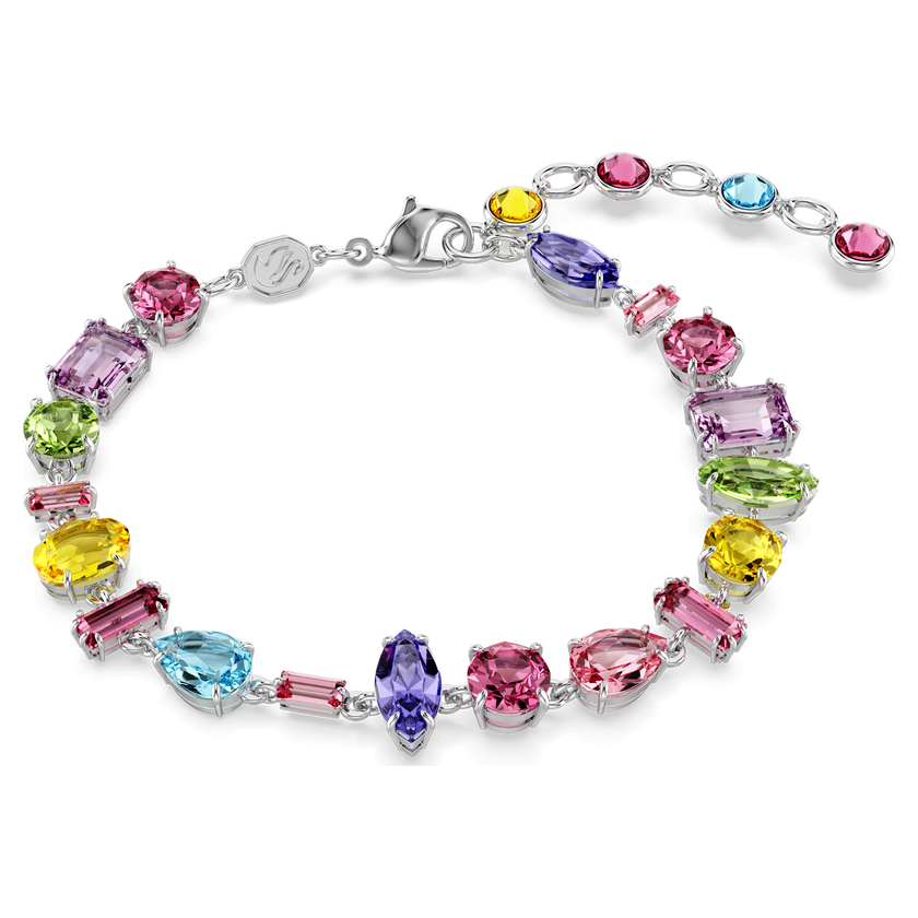 swarovski سوار gema، قطع متنوع، ألوان متعددة، طلاء روديوم