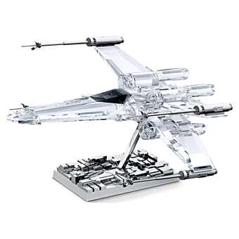 swarovski مجسم مركبة x wing starfighter الفضائية   star wars