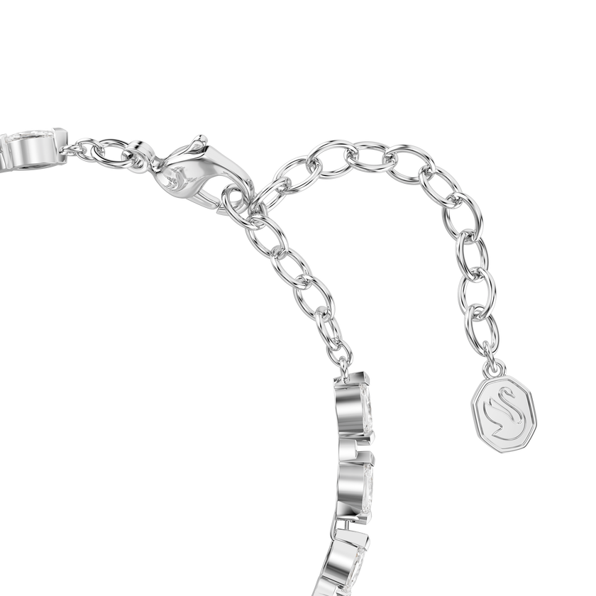 swarovski سوار mesmera، قطع ماركيز، لون أبيض، طلاء روديوم