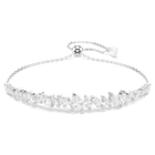 swarovski سوار mesmera، قطع ماركيز، لون أبيض، طلاء روديوم