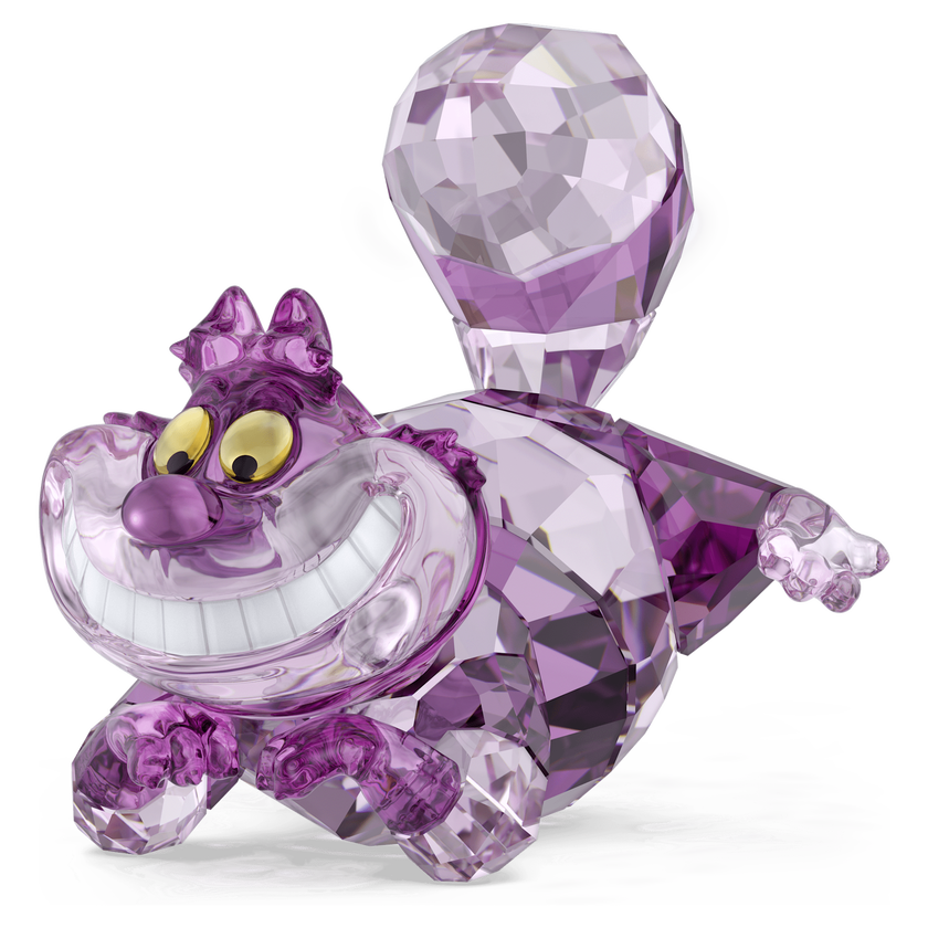 swarovski مجسم قط الشيشاير من alice in wonderland