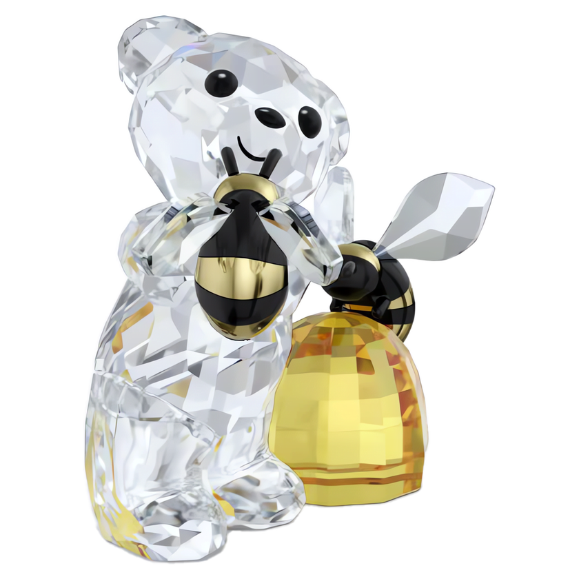swarovski قطعة زينة sweet as can bee من مجموعة kris bear إصدار متوفر عبر الإنترنت