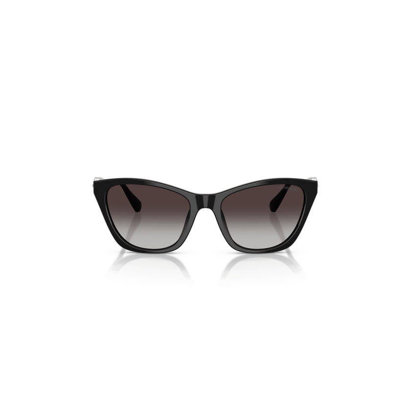 swarovski نظارات شمسية، شكل كات آي، sk6068، لون أسود