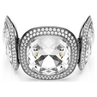 swarovski سوار una angelic، قطع كوشن، لون أبيض، طلاء روتينيوم