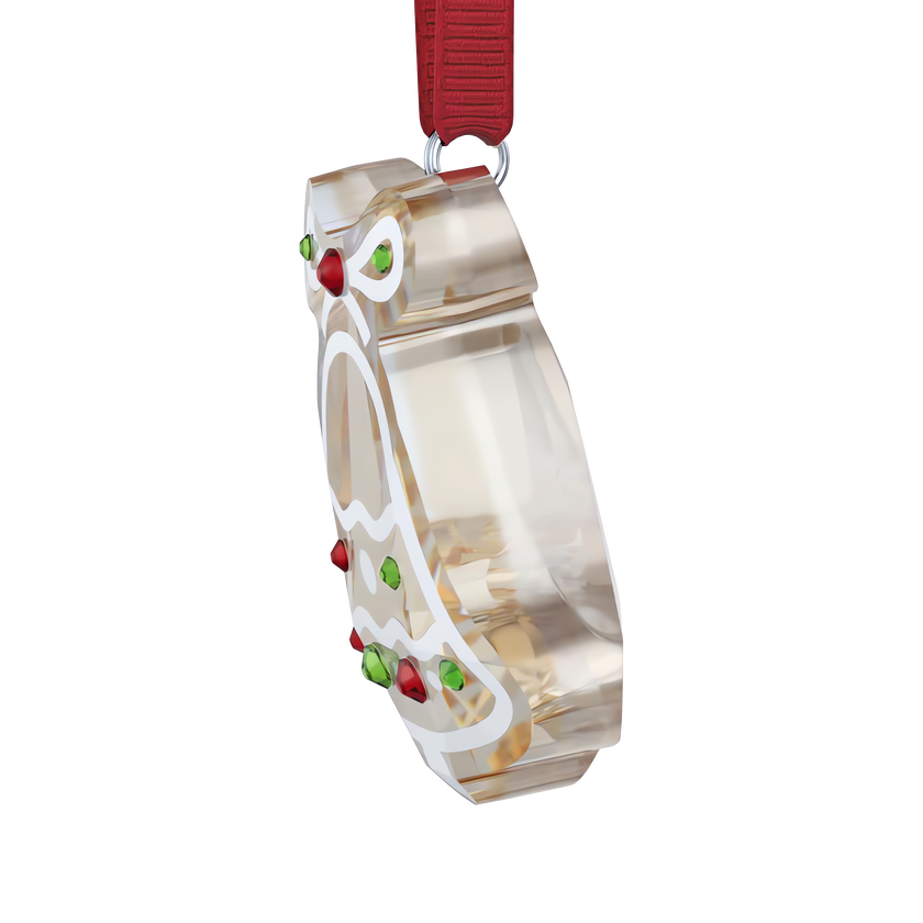 swarovski زينة متدلية شكل جرس من خبز الزنجبيل holiday cheers