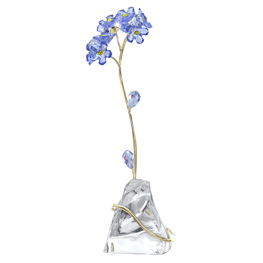 swarovski قطعة زينة على شكل باقة زهور لا تنساني من مجموعة florere
